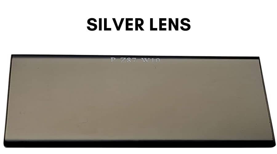 silver welding lens