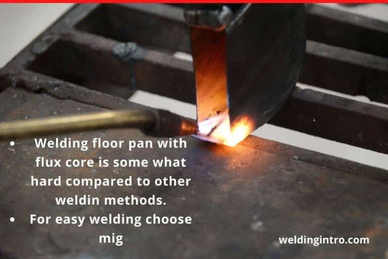 Welding Floor Pans With Flux Core (9 Simple Steps)